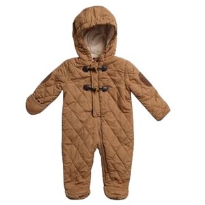 Perry Ellis Infant Boy Quilted Pram Snowsuit